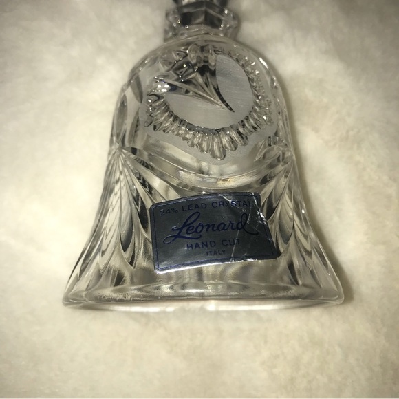 Vintage Leonard Lead Crystal Collector’s Bell - Picture 6 of 14